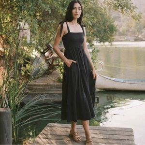 EUC Christy Dawn Lina Dress in Black Eclipse - size S